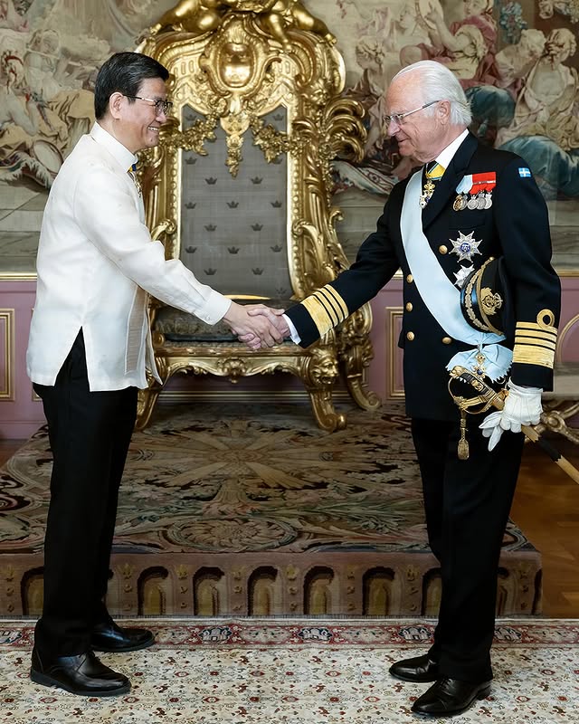 Kungen Välkomnar Nya Utländska Ambassadörer