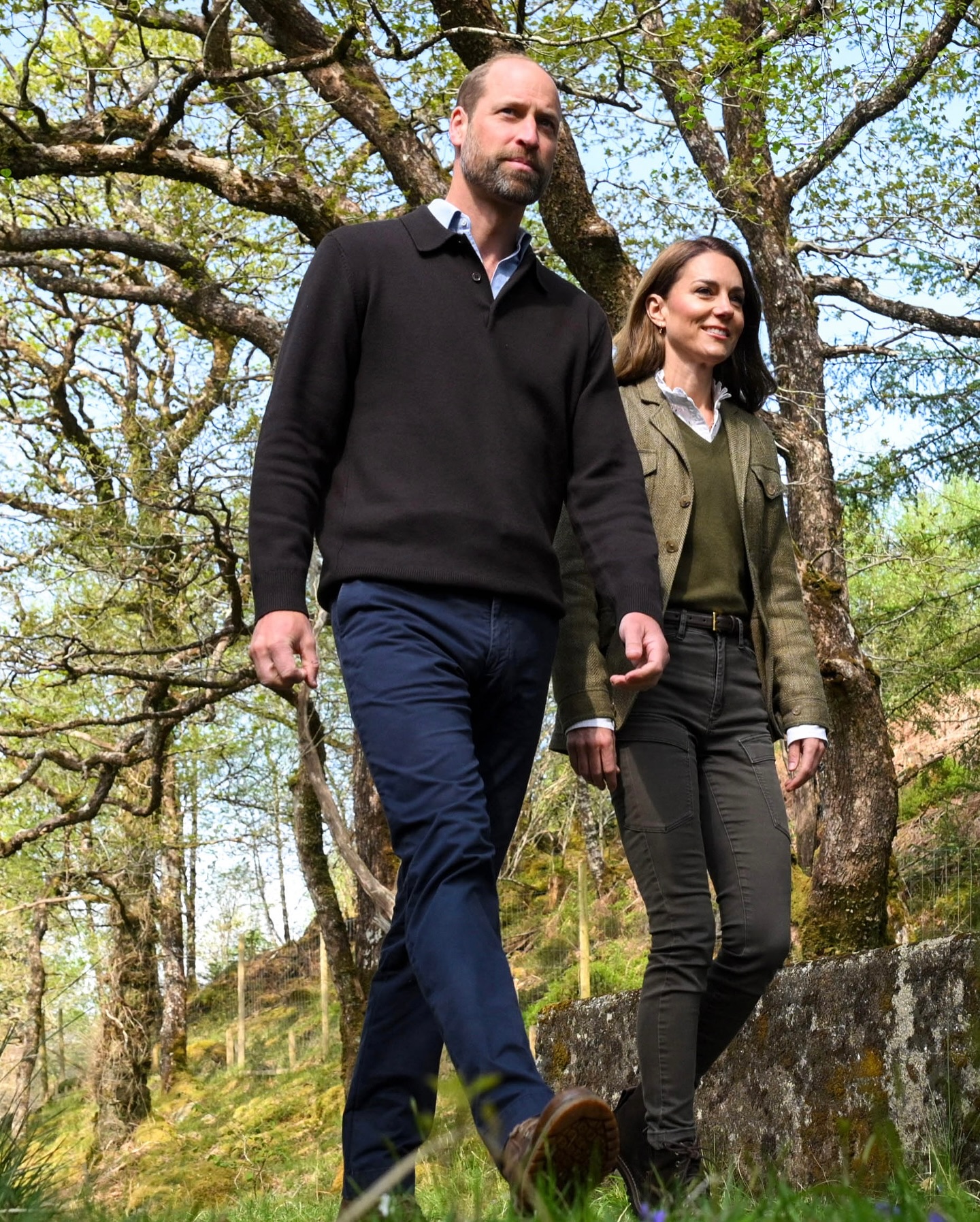 Prins och Prinsessan Stödjer Naturskydd på Mull och Iona