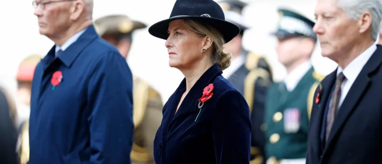 Sophie, hertiginna av Edinburgh, firar Anzac-dagen