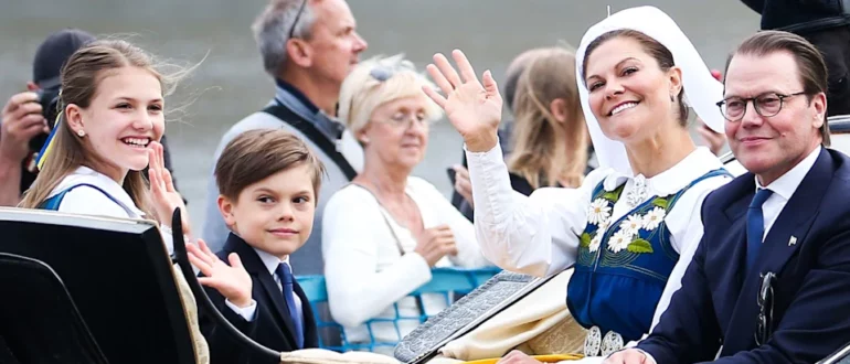 Prins Oscar Fyller 9 År