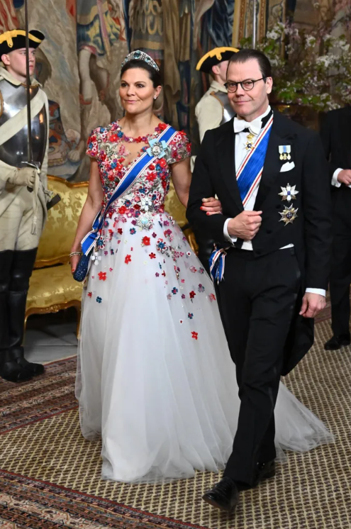 Prinsessan Madeleines Tiara-debut vid Statsbanketten