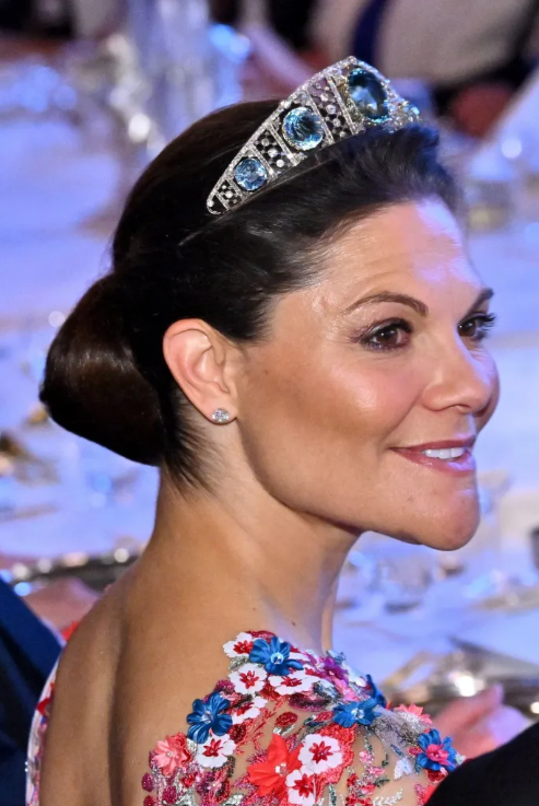 Prinsessan Madeleines Tiara-debut vid Statsbanketten