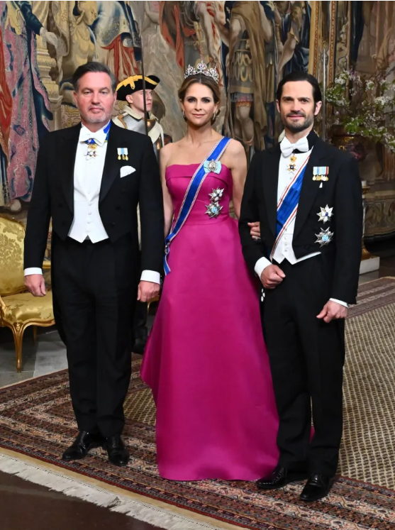 Prinsessan Madeleines Tiara-debut vid Statsbanketten