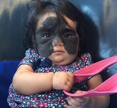 flickan med masken