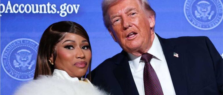 nicki minaj, donald trump